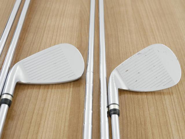 Iron set : PRGR : ชุดเหล็ก PRGR Egg PF Forged (รุ่นปี 2019 ตีง่ายและไกลมากๆ โกงสุดๆ) มีเหล็ก 7-Pw,Aw,As (6 ชิ้น) ก้านเหล็ก NS Pro 80 Flex SR