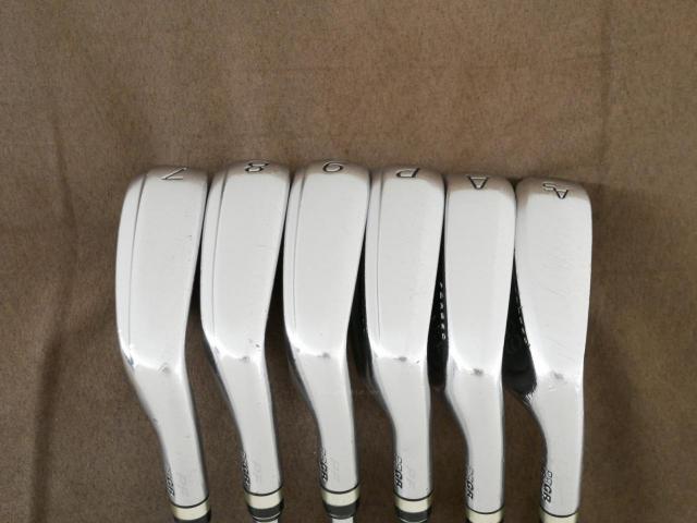 Iron set : PRGR : ชุดเหล็ก PRGR Egg PF Forged (รุ่นปี 2019 ตีง่ายและไกลมากๆ โกงสุดๆ) มีเหล็ก 7-Pw,Aw,As (6 ชิ้น) ก้านเหล็ก NS Pro 80 Flex SR