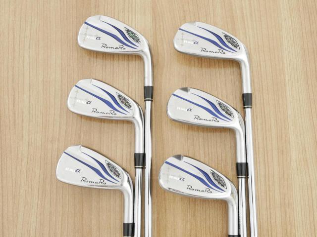 Iron set : Romaro : ชุดเหล็ก Romaro Ray Alpha Forged (ปี 2021 ใบใหญ่ ตีไกลกว่าปกติมาก) มีเหล็ก 5-Pw (6 ชิ้น) ก้านเหล็ก NS Pro 950 NEO Flex S