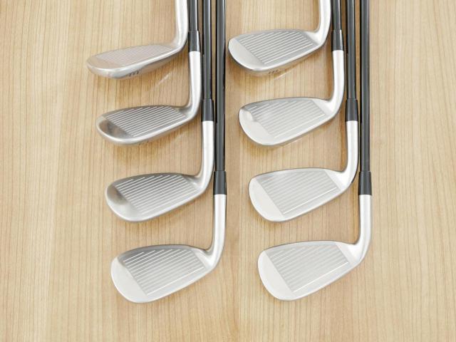 Iron set : Mizuno : ชุดเหล็ก Mizuno JPX EIII SV Titanium (ตัวท้อป ใบใหญ่ที่สุดของ Mizuno ตีง่ายมาก หน้าเด้ง ตีไกล) มีเหล็ก 5-Pw,Aw,Sw (8 ชิ้น) ก้านกราไฟต์ Flex SR