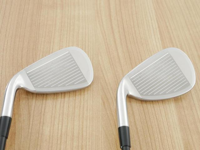 Iron set : Mizuno : ชุดเหล็ก Mizuno JPX EIII SV Titanium (ตัวท้อป ใบใหญ่ที่สุดของ Mizuno ตีง่ายมาก หน้าเด้ง ตีไกล) มีเหล็ก 5-Pw,Aw,Sw (8 ชิ้น) ก้านกราไฟต์ Flex SR