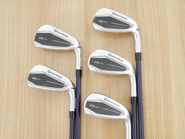 Iron set : Taylormade : ชุดเหล็ก Taylormade Qi (ออกปี 2024 Japan Spec.) มีเหล็ก 6-Pw (5 ชิ้น) ก้านกราไฟต์ Mitsubishi Diamana TM60 Flex S