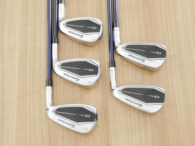 Iron set : Taylormade : ชุดเหล็ก Taylormade Qi (ออกปี 2024 Japan Spec.) มีเหล็ก 6-Pw (5 ชิ้น) ก้านกราไฟต์ Mitsubishi Diamana TM60 Flex S