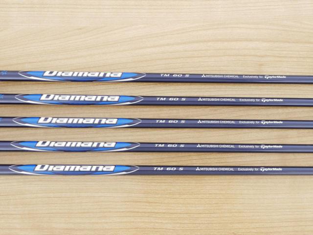 Iron set : Taylormade : ชุดเหล็ก Taylormade Qi (ออกปี 2024 Japan Spec.) มีเหล็ก 6-Pw (5 ชิ้น) ก้านกราไฟต์ Mitsubishi Diamana TM60 Flex S