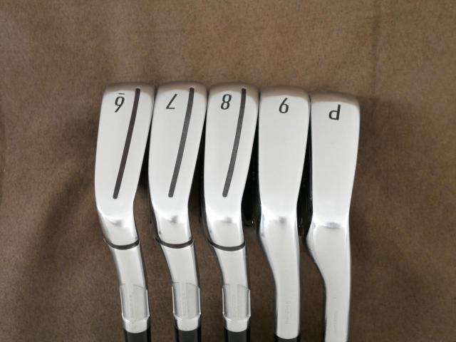 Iron set : Taylormade : ชุดเหล็ก Taylormade Qi (ออกปี 2024 Japan Spec.) มีเหล็ก 6-Pw (5 ชิ้น) ก้านกราไฟต์ Mitsubishi Diamana TM60 Flex S