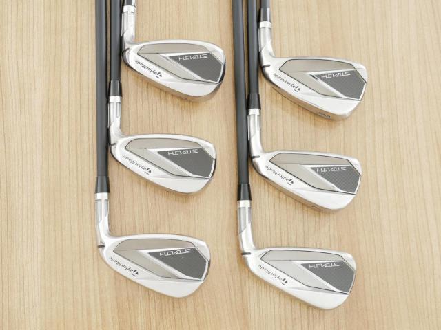Iron set : Taylormade : ชุดเหล็ก Taylormade Stealth (ออกปี 2022 Japan Spec.) มีเหล็ก 6-Pw,Aw (6 ชิ้น) ก้านกราไฟต์ Fujikura TRAVIL 105 Flex S