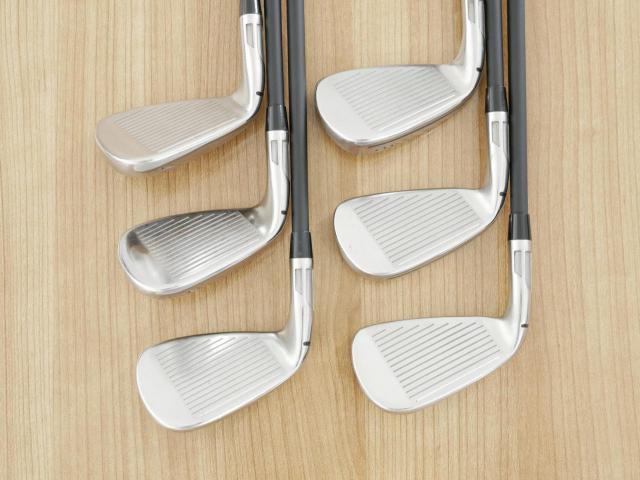 Iron set : Taylormade : ชุดเหล็ก Taylormade Stealth (ออกปี 2022 Japan Spec.) มีเหล็ก 6-Pw,Aw (6 ชิ้น) ก้านกราไฟต์ Fujikura TRAVIL 105 Flex S