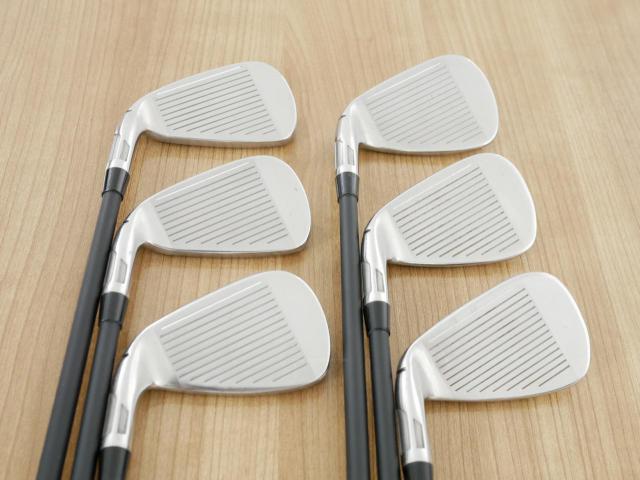 Iron set : Taylormade : ชุดเหล็ก Taylormade Stealth (ออกปี 2022 Japan Spec.) มีเหล็ก 6-Pw,Aw (6 ชิ้น) ก้านกราไฟต์ Fujikura TRAVIL 105 Flex S