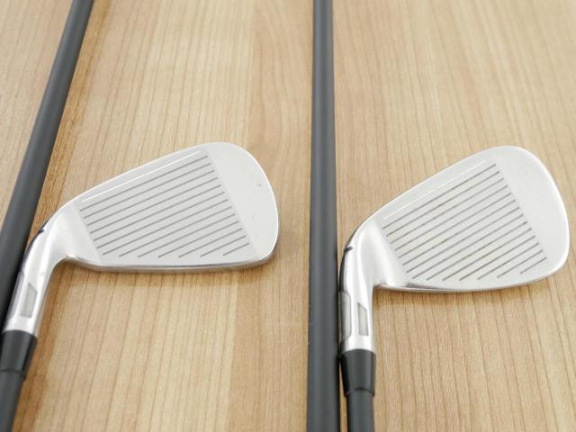 Iron set : Taylormade : ชุดเหล็ก Taylormade Stealth (ออกปี 2022 Japan Spec.) มีเหล็ก 6-Pw,Aw (6 ชิ้น) ก้านกราไฟต์ Fujikura TRAVIL 105 Flex S