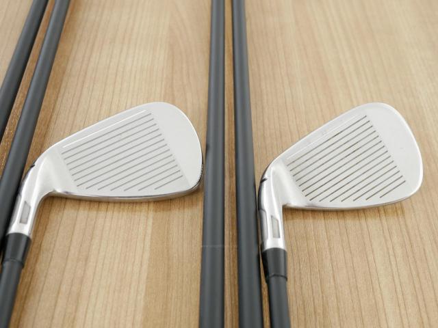 Iron set : Taylormade : ชุดเหล็ก Taylormade Stealth (ออกปี 2022 Japan Spec.) มีเหล็ก 6-Pw,Aw (6 ชิ้น) ก้านกราไฟต์ Fujikura TRAVIL 105 Flex S