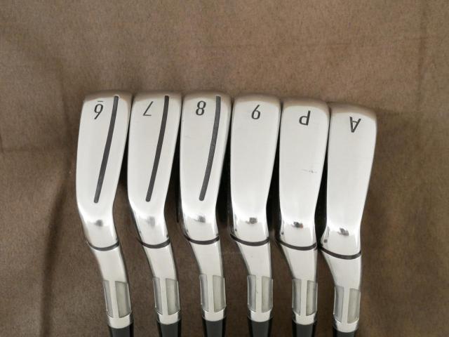 Iron set : Taylormade : ชุดเหล็ก Taylormade Stealth (ออกปี 2022 Japan Spec.) มีเหล็ก 6-Pw,Aw (6 ชิ้น) ก้านกราไฟต์ Fujikura TRAVIL 105 Flex S