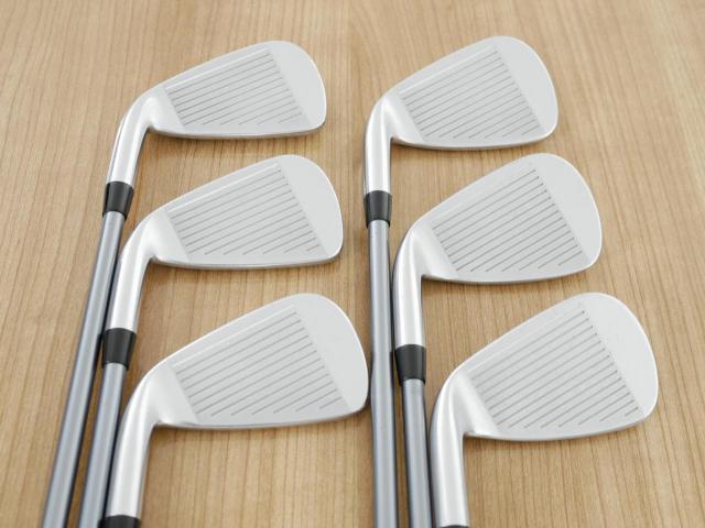 Iron set : PXG : ชุดเหล็ก PXG 0211 DUAL COR (ออกปี 2021 หน้าเด้ง ตีไกลมากๆ) มีเหล็ก 5-Pw (6 ชิ้น) ก้านกราไฟต์ Fujikura MCI Black 80 Flex S
