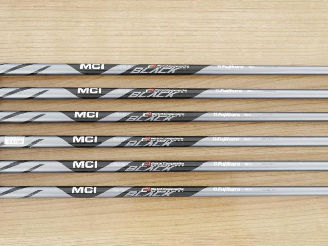 Iron set : PXG : ชุดเหล็ก PXG 0211 DUAL COR (ออกปี 2021 หน้าเด้ง ตีไกลมากๆ) มีเหล็ก 5-Pw (6 ชิ้น) ก้านกราไฟต์ Fujikura MCI Black 80 Flex S