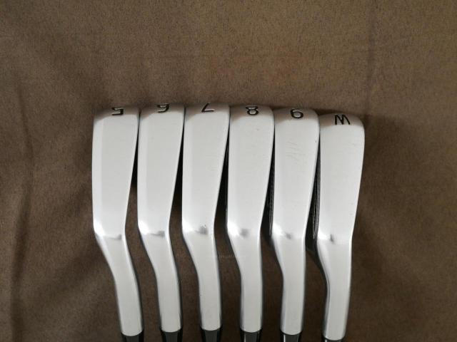 Iron set : PXG : ชุดเหล็ก PXG 0211 DUAL COR (ออกปี 2021 หน้าเด้ง ตีไกลมากๆ) มีเหล็ก 5-Pw (6 ชิ้น) ก้านกราไฟต์ Fujikura MCI Black 80 Flex S