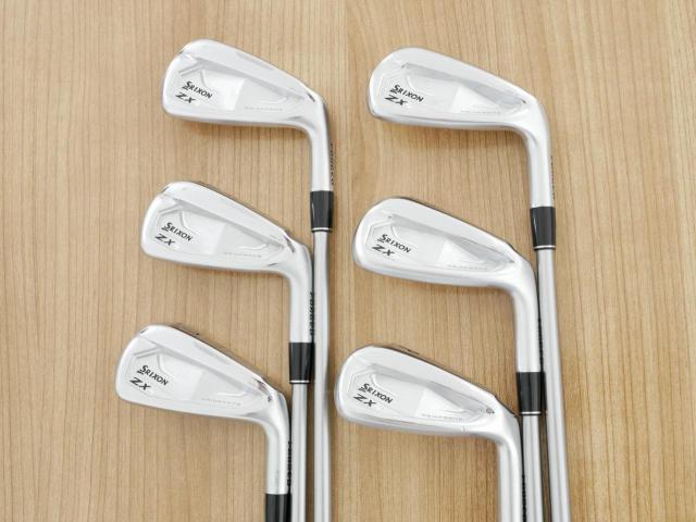 Iron set : Other Brand : ชุดเหล็ก Srixon ZX4 MK II (รุ่นปี 2023 ตีง่าย ไกล) มีเหล็ก 5-Pw (6 ชิ้น) ก้านกราไฟต์ Mitsubishi Diamana ZX-II 60 Flex S