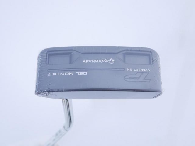 Putter : All : **ของใหม่ ยังไม่แกะพลาสติก** พัตเตอร์ Taylormade TP Black Collection Del Monte 7 (รุ่นปี 2024) ก้าน KBS Putter 120 ยาว 34 นิ้ว