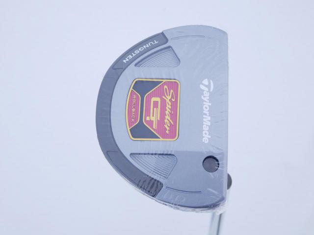 Putter : All : **ของใหม่ ยังไม่แกะพลาสติก** พัตเตอร์ Taylormade Spider GT Rollback (ออกปี 2022) ยาว 34 นิ้ว
