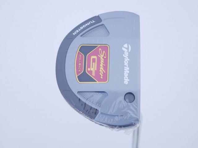 Putter : All : **ของใหม่ ยังไม่แกะพลาสติก** พัตเตอร์ Taylormade Spider GT Rollback (ออกปี 2022) ยาว 34 นิ้ว
