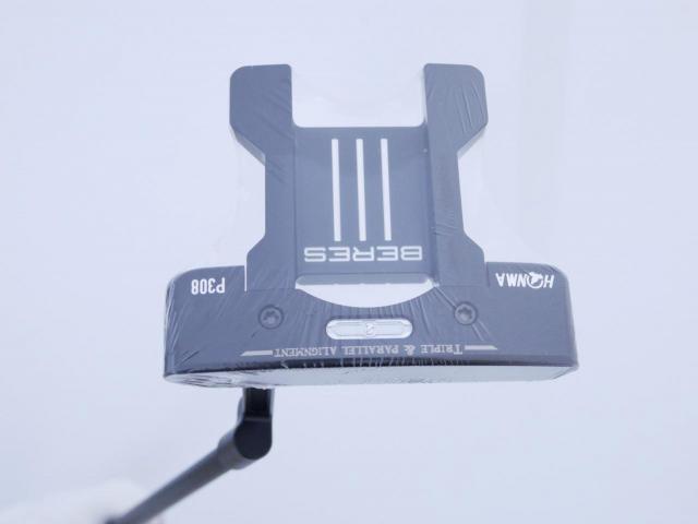 Putter : All : **ของใหม่ ยังไม่แกะพลาสติก** พัตเตอร์ Honma Beres P308 (รุ่นท้อปสุด) ก้านกราไฟต์ ARMRQ ยาว 34 นิ้ว