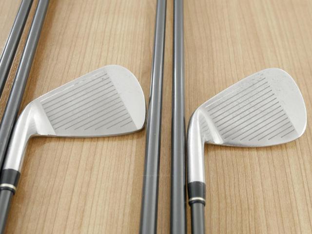 Iron set : Other Brand : ชุดเหล็ก Wilson TAB III (รุ่นท๊อปสุด หน้าเด้ง ตีไกล) มีเหล็ก 5-Pw,Sw (7 ชิ้น) ก้านกราไฟต์ Flex R