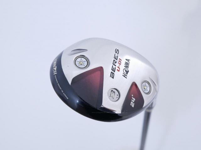 Fairway Wood : Honma : ไม้กระเทย Honma Beres U-01 Loft 24 ก้าน ARMRQ 6 (45) Flex R (2 ดาว)