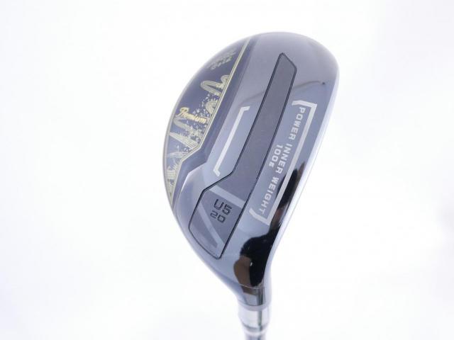 Fairway Wood : Tsuruya : ไม้กระเทย Tsuruya AXEL Gold Premium 6 Hi-COR (ออกปี 2024 ตัวท๊อป เด้งเกินกฏ ของใหม่ 2 หมื่นกว่า) Loft 20 Flex R
