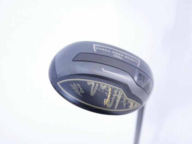 Fairway Wood : Tsuruya : ไม้กระเทย Tsuruya AXEL Gold Premium 6 Hi-COR (ออกปี 2024 ตัวท๊อป เด้งเกินกฏ ของใหม่ 2 หมื่นกว่า) Loft 20 Flex R