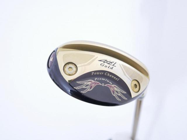 Fairway Wood : Tsuruya : ไม้กระเทย Tsuruya AXEL Gold Premium II (รุ่นท๊อปสุด หายากมาก) Loft 20 Flex R
