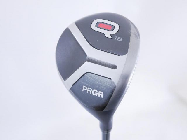 Fairway Wood : PRGR : ไม้กระเทย PRGR Q (รุ่นปี 2019 สำหรับเล่นได้ทุกไลน์) Loft 18 Flex R2 (Light)