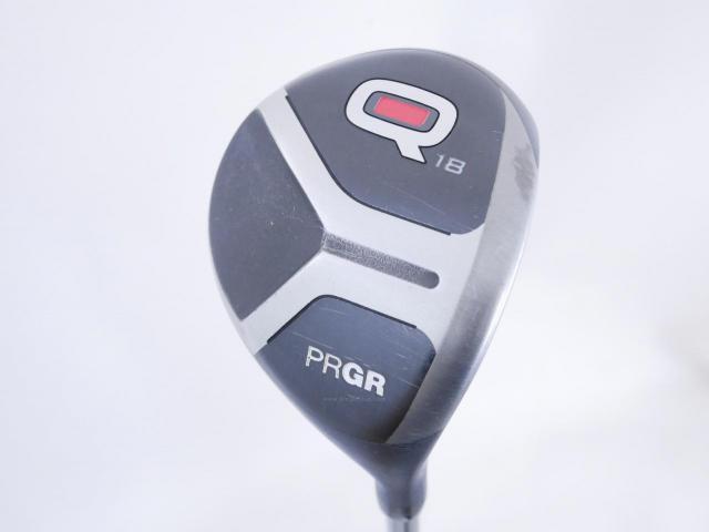 Fairway Wood : PRGR : ไม้กระเทย PRGR Q (รุ่นปี 2019 สำหรับเล่นได้ทุกไลน์) Loft 18 Flex R 