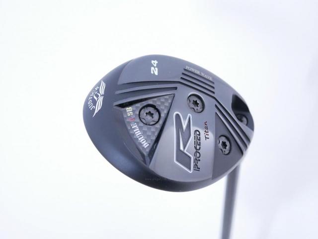 Fairway Wood : Other Brand : ไม้กระเทย Proceed Double R SB Titan Loft 24 ก้าน DERAMAX 03UT-75 Flex S