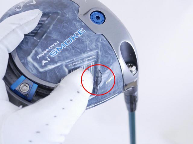Driver : Callaway : **มีตำหนิ** ไดรเวอร์ Callaway Paradym Ai SMOKE MAX (รุ่นปี 2024 Japan Spec.) Loft 9 (ปรับได้) ก้าน Fujikura Speeder NX 50 Flex S