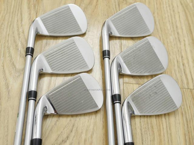 Iron set : PRGR : ชุดเหล็ก PRGR ID Nabla RS Titan Face (ปี 2015 หน้าเด้ง ตีไกล) มีเหล็ก 5-Pw (6 ชิ้น) ก้านกราไฟต์ Mitsubishi Rayon M-37 (Flex R)