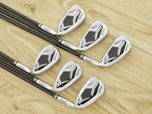 Iron set : Ping : ชุดเหล็ก Ping G430 (รุ่นล่าสุด ออกปี 2022 Japan Spec. ใบใหญ่ ง่าย ไกล) มีเหล็ก 6-W,45 (6 ชิ้น) ก้านกราไฟต์ Ping Alta J CB Flex SR