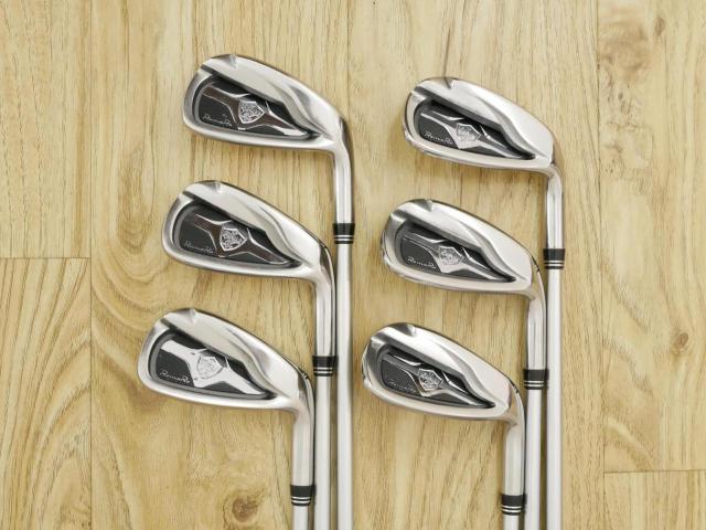 Iron set : Romaro : ชุดเหล็ก Romaro Ray Alpha (ปี 2017 ใบใหญ่ หน้า Titanium) มีเหล็ก 6-Pw,Aw (6 ชิ้น) ก้านกราไฟต์ Fujikura MCI 60 Flex S