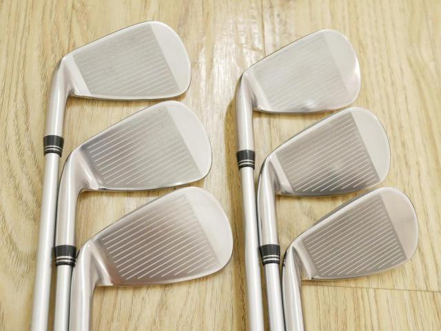 Iron set : Romaro : ชุดเหล็ก Romaro Ray Alpha (ปี 2017 ใบใหญ่ หน้า Titanium) มีเหล็ก 6-Pw,Aw (6 ชิ้น) ก้านกราไฟต์ Fujikura MCI 60 Flex S