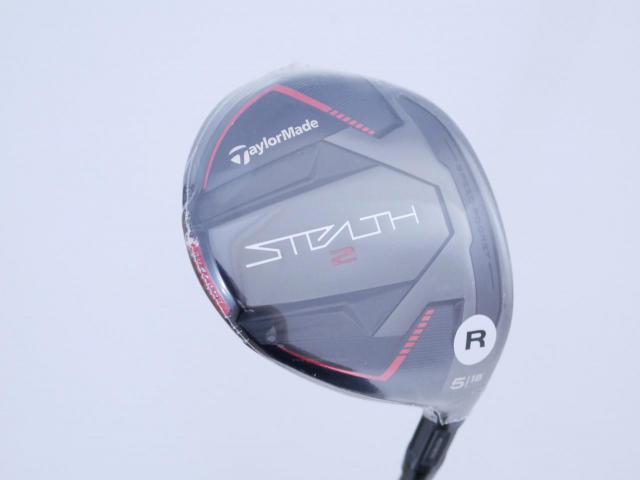 Fairway Wood : Taylormade : **ของใหม่ ยังไม่แกะพลาสติก** หัวไม้ 5 Taylormade Stealth 2 (ออกปี 2023) Loft 18 ก้าน Mitsubishi TENSEI TM50 Flex R