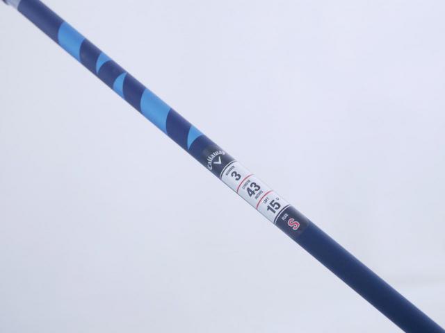 Fairway Wood : callaway : **ของใหม่ ยังไม่แกะพลาสติก** หัวไม้ 3 Callaway Paradym X (รุ่นปี 2023 Japan Spec.) Loft 15 (ปรับได้) ก้าน Fujikura Ventus TR 5 Flex S