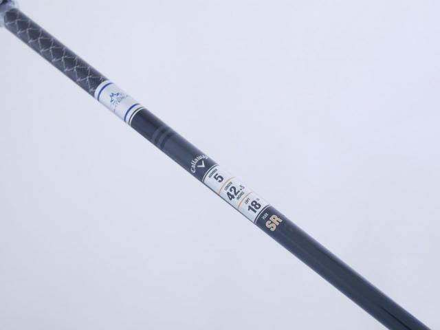 Fairway Wood : callaway : **ของใหม่ ยังไม่แกะพลาสติก** หัวไม้ 5 Callaway Paradym AI Smoke MAX D (รุ่นปี 2024 Japan Spec.) Loft 18 ก้าน Mitsubishi TENSEI 50 Flex SR