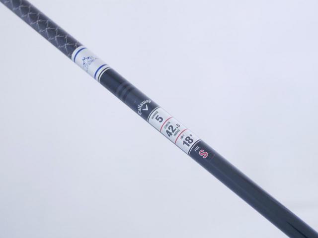 Fairway Wood : callaway : **ของใหม่ ยังไม่แกะพลาสติก** หัวไม้ 5 Callaway Paradym AI Smoke MAX D (รุ่นปี 2024 Japan Spec.) Loft 18 ก้าน Mitsubishi TENSEI 50 Flex S