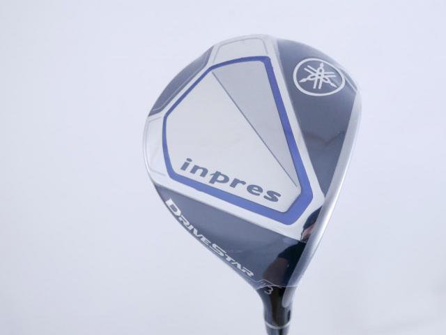 Fairway Wood : Yamaha : **ของใหม่ ยังไม่แกะพลาสติก** หัวไม้ 3 Yamaha Inpres DriveStar (รุ่นปี 2023 ตีไกลมากๆ) Loft 15 ก้าน Fujikura Speeder NX M423f Flex R