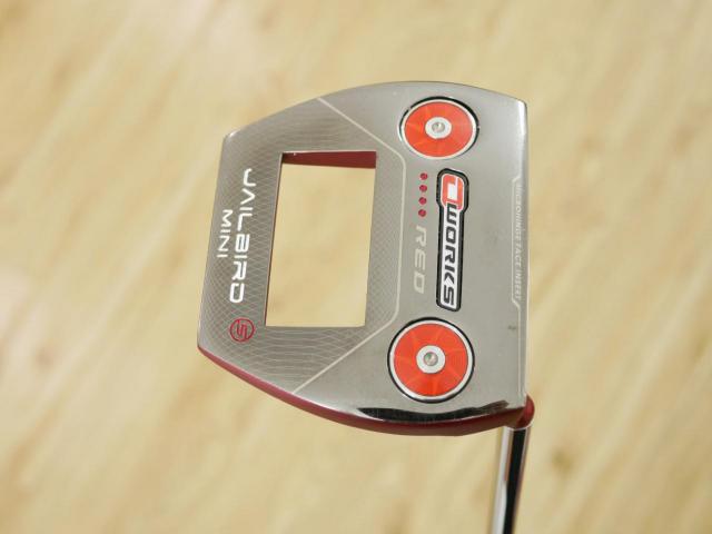 Putter : All : พัตเตอร์ Odyssey O-Works Red Jailbird Mini ยาว 34 นิ้ว