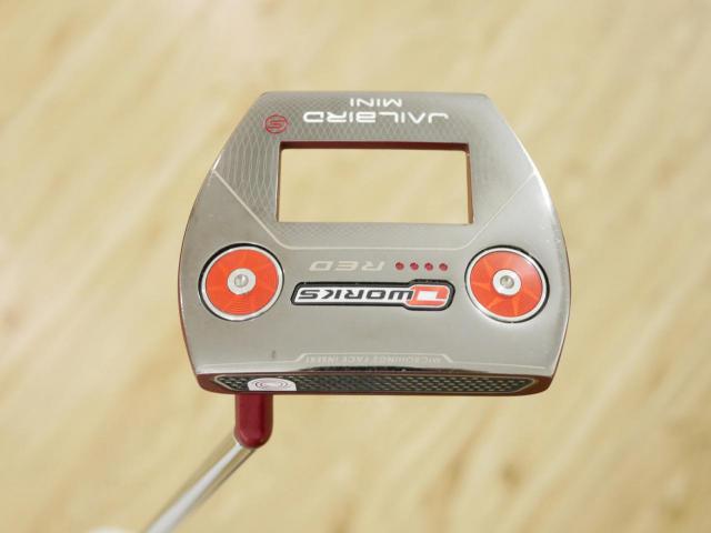 Putter : All : พัตเตอร์ Odyssey O-Works Red Jailbird Mini ยาว 34 นิ้ว