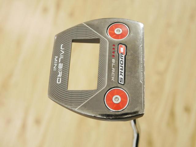 Putter : All : พัตเตอร์ Odyssey O-Works Black Jailbird Mini ยาว 33 นิ้ว