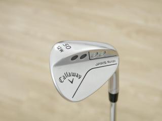 Wedge : Callaway : Wedge Callaway JAWS RAW (ปี 2023) Loft 50 ก้านเหล็ก Dynamic Gold S200