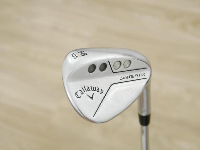 Wedge : Callaway : Wedge Callaway JAWS RAW (ปี 2023) Loft 58 ก้านเหล็ก Dynamic Gold S200