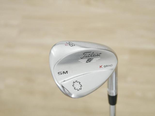 Wedge : Other : Wedge Titleist Vokey SM6 Loft 58 ก้านเหล็ก NS Pro 950 Flex S