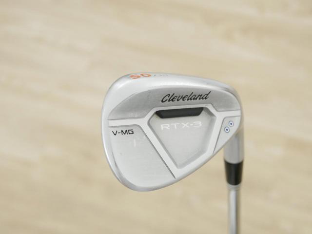 Wedge : Cleveland : Wedge Cleveland RTX-3 Cavity V-MG (Japan Spec.) Loft 50 ก้านเหล็ก Dynamic Gold S200