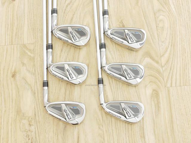 Iron set : Taylormade : ชุดเหล็ก Taylormade SIM 2 MAX OS (ออกปี 2021 Japan Spec. ตีไกลสุดๆ หน้าเด้ง เหล็ก 7 Loft 25.5) มีเหล็ก 5-Pw (6 ชิ้น) ก้านเหล็ก KBS Max MT 85