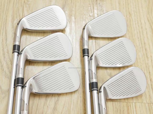 Iron set : Taylormade : ชุดเหล็ก Taylormade SIM 2 MAX OS (ออกปี 2021 Japan Spec. ตีไกลสุดๆ หน้าเด้ง เหล็ก 7 Loft 25.5) มีเหล็ก 5-Pw (6 ชิ้น) ก้านเหล็ก KBS Max MT 85